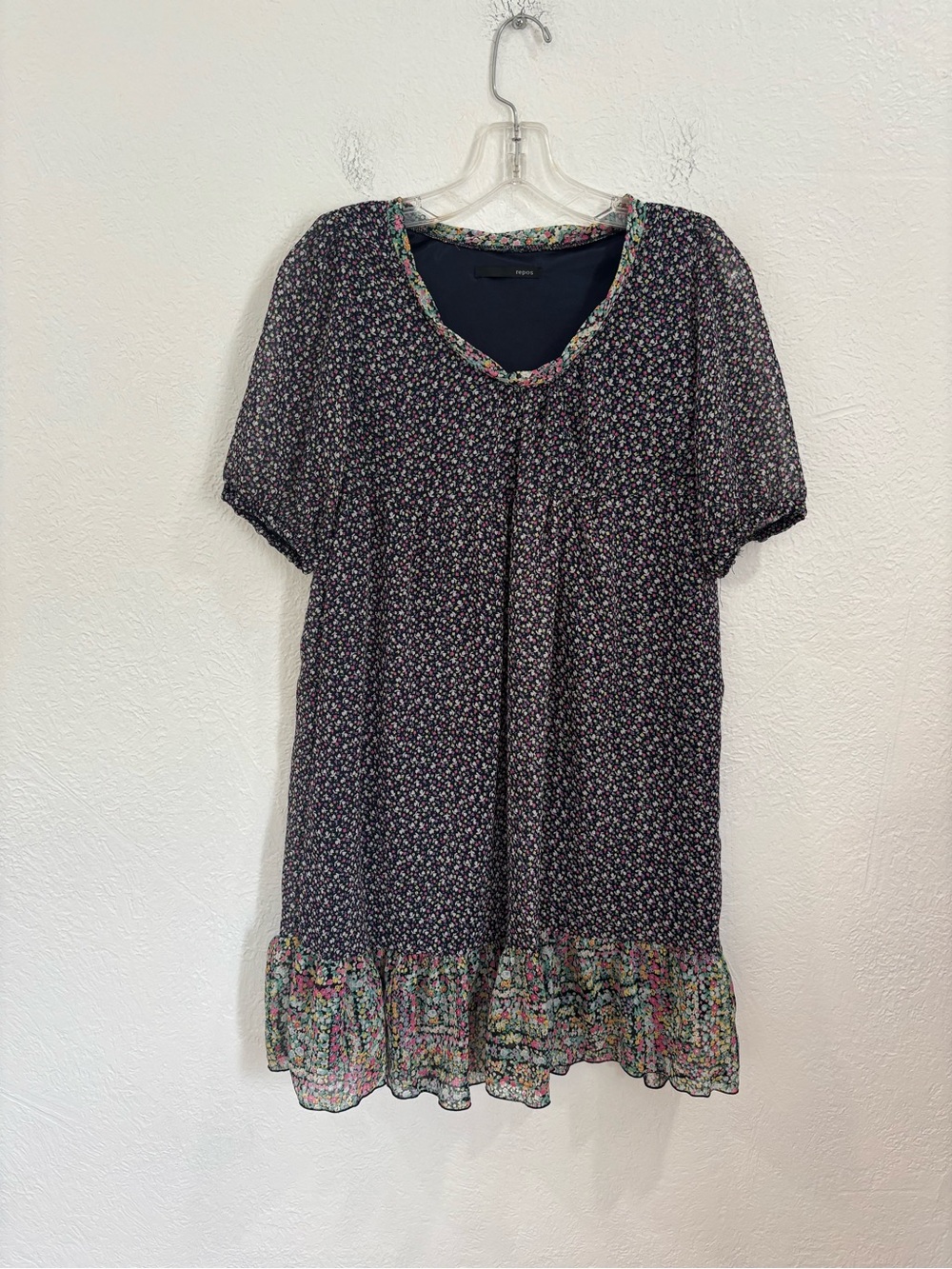 Repos Ditsy Floral Babydoll Dress
